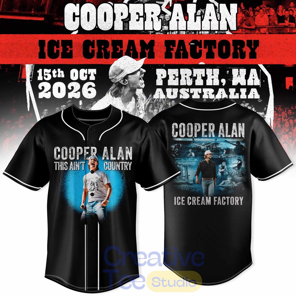 Cooper Alan – Ice Cream Factory Baseball Jersey