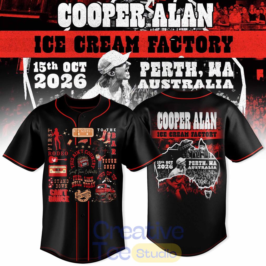 Cooper Alan – Ice Cream Factory Baseball Jersey