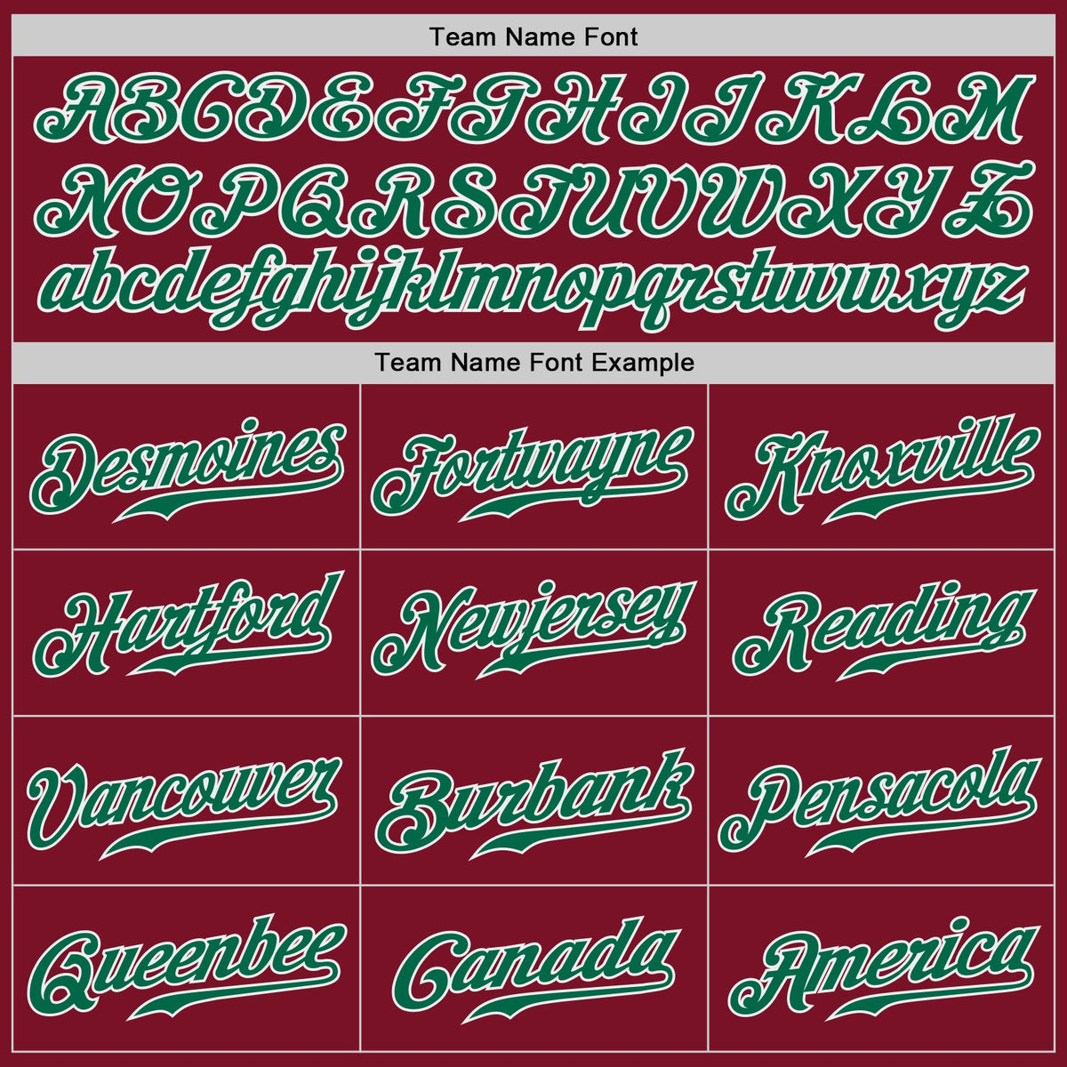 Custom Crimson Kelly Green-White Authentic Baseball Jersey