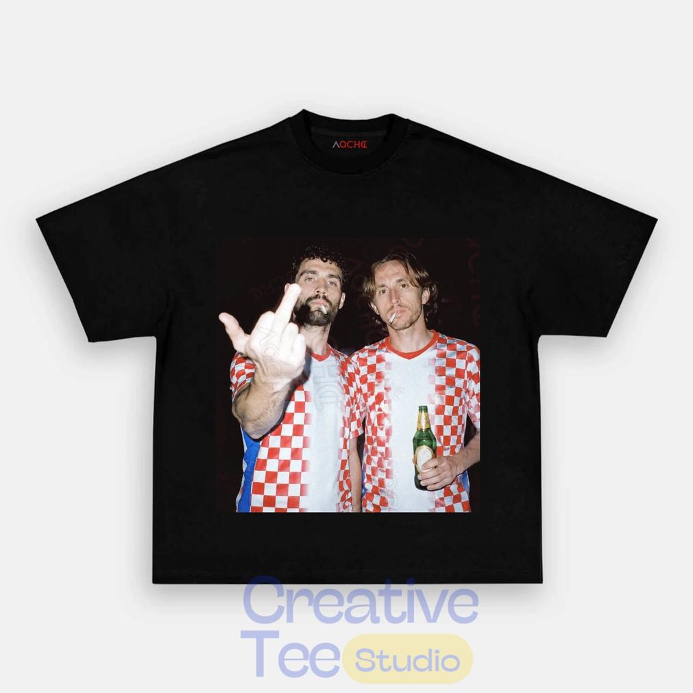 Croatia Party Night Graphic T-Shirt