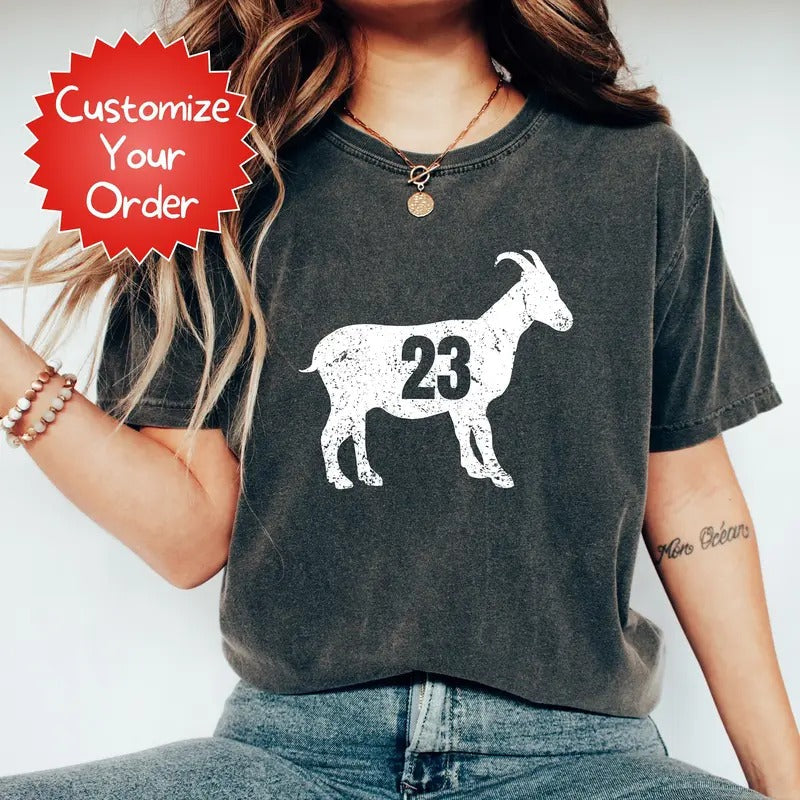 Custom Goat Shirt Sports Sports Mom Baseball Softball Basketball Football Soccer Volleyball Tennis Funny Sport Shirt T-Shirts