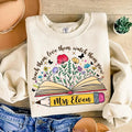 Custom Name Teacher Appreciation Shirt Teach Them Love Them Watch Them Grow Teacher Wildflowers Retro Teacher Floral 2QORW T-Shirts