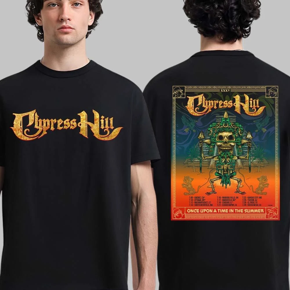 Cypress Hill Once Upon A Time In The Summer Tour 2026 North America Schedule Dates Two Sided T Shirt