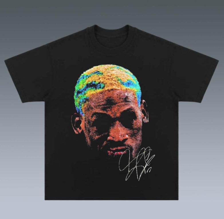 DENNIS RODMAN Fan Top Womenswear Underwear T-Shirts