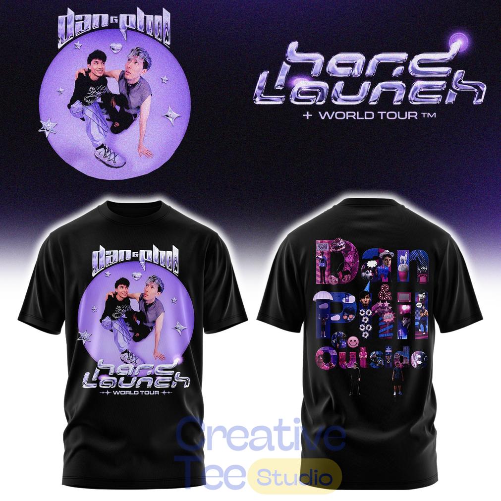 Dan and Phil Announce Hard Launch World Tour Edition Tee