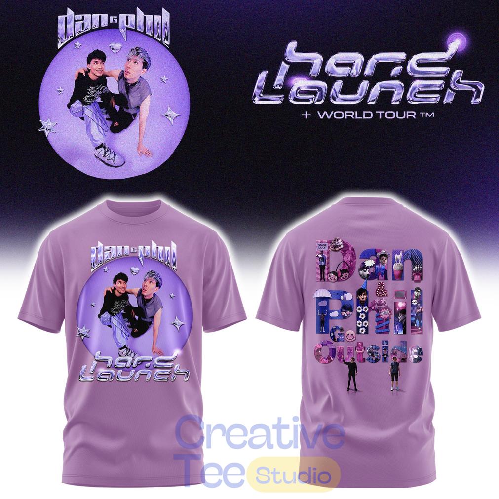Dan and Phil Announce Hard Launch World Tour Edition Tee