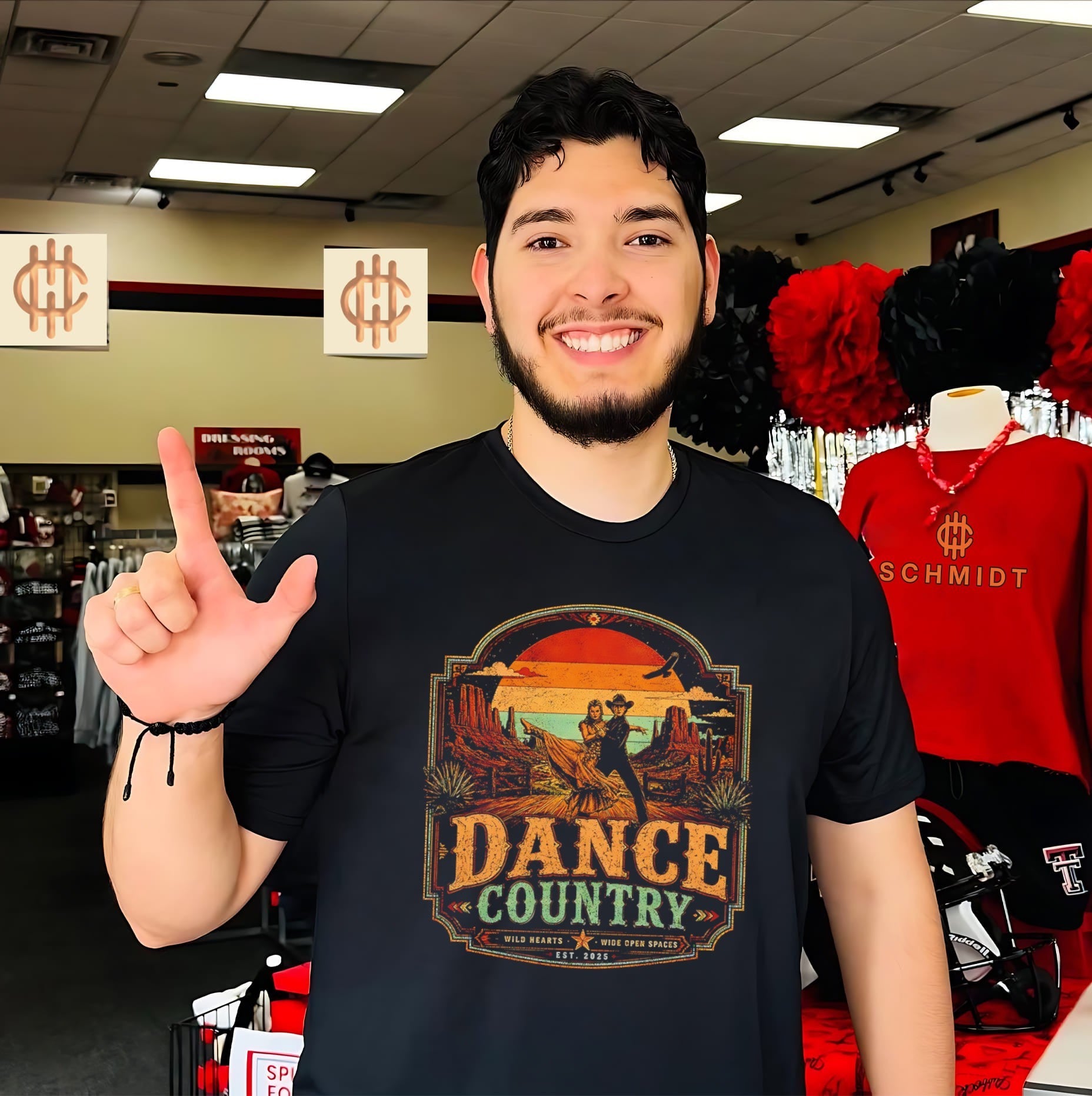 Dance Country Wild Hearts Wide Open Spaces Est 2025 shirt