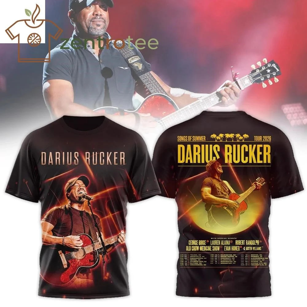 Darius Rucker Songs Of Summer Tour 2026 tee