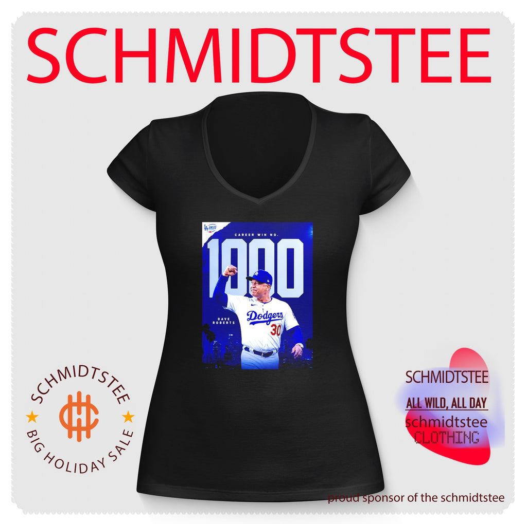 Dave Roberts 1000 Career Wins Los Angeles Dodgers shirt