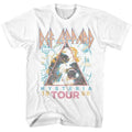 Def Leppard Hysteria 88' White Full Size Top T-Shirts