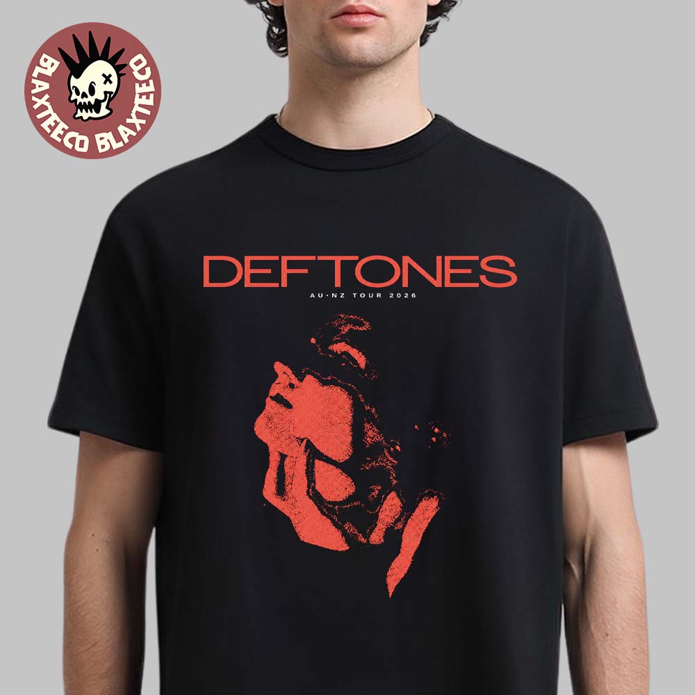 Deftones Australia And New Zealand Tour 2026 Merch Deftones X The Smiths T-Shirt