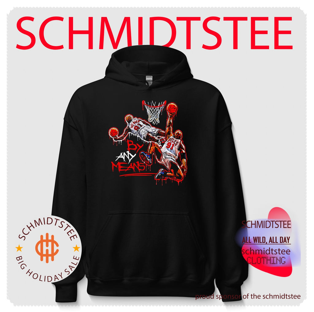 Dennis Rodman Chicago Bulls By Any Means Bootleg Style shirt