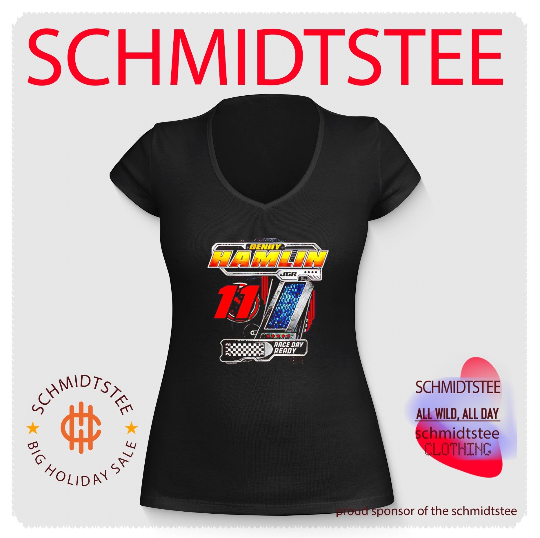 Denny Hamlin Joe Gibbs Racing 11 Race Day Ready shirt