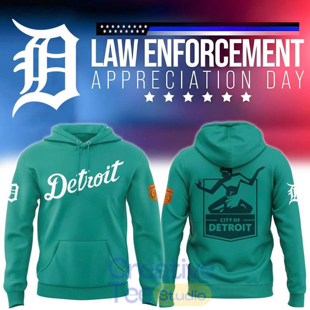 Detroit Tigers 2026 Law Enforcement Appreciation Night Hoodie