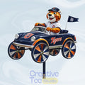 Detroit Tigers Paws Mascot Garden Wind Spinner