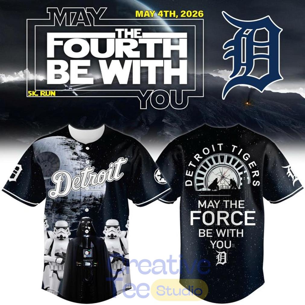 Detroit Tigers x May the Force Be With You! Night Baseball Jersey