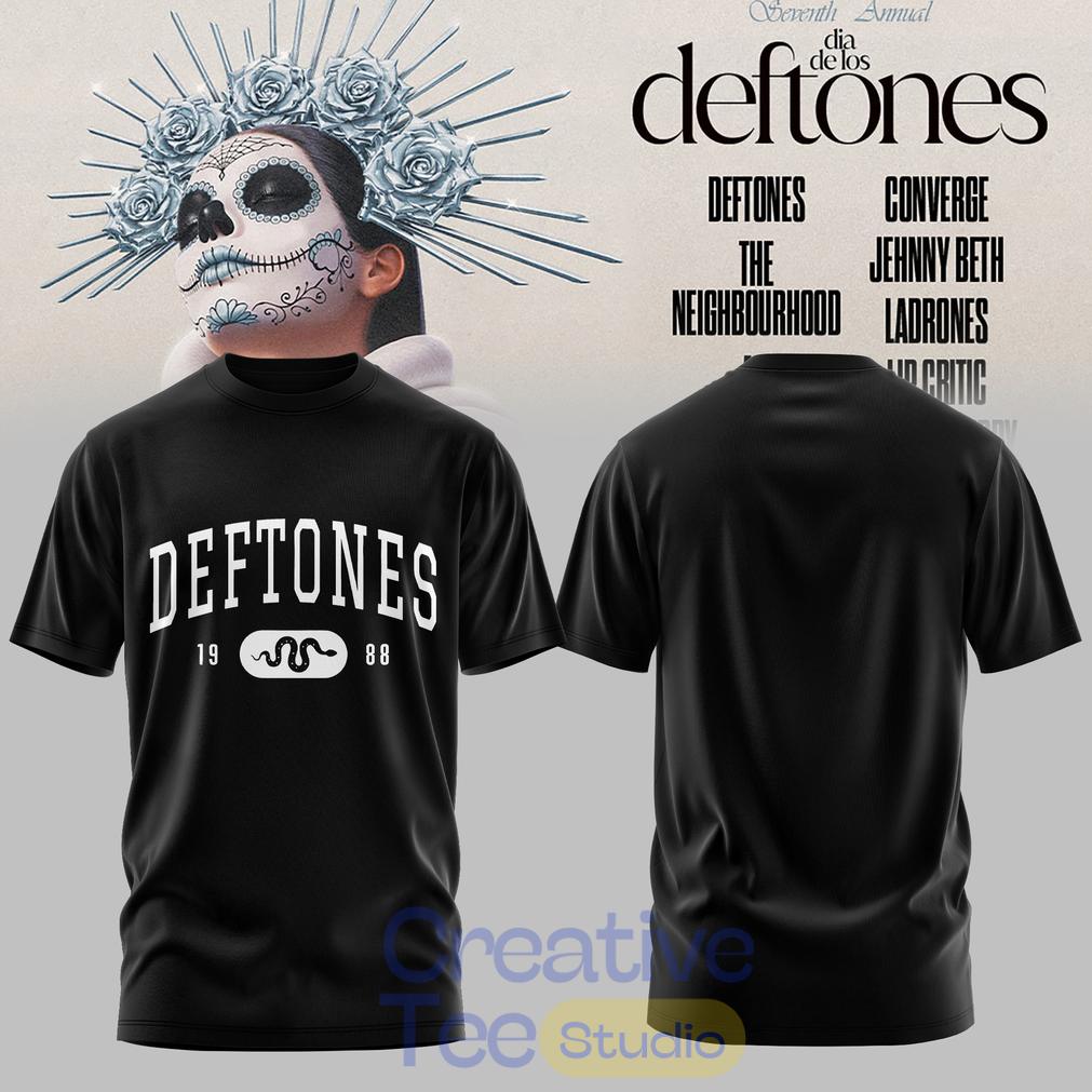 Dia De Los Deftones 2026 Black Edition Tee
