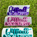 Difficult & Expen$Ive Decal Cowprint Print T-Shirts