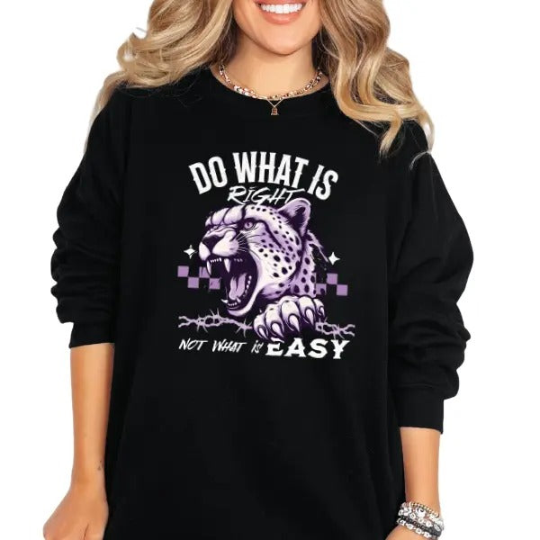 'Do What Is Right Not What Is Easy' Punk Alt Grunge Goth Skeleton T-Shirts