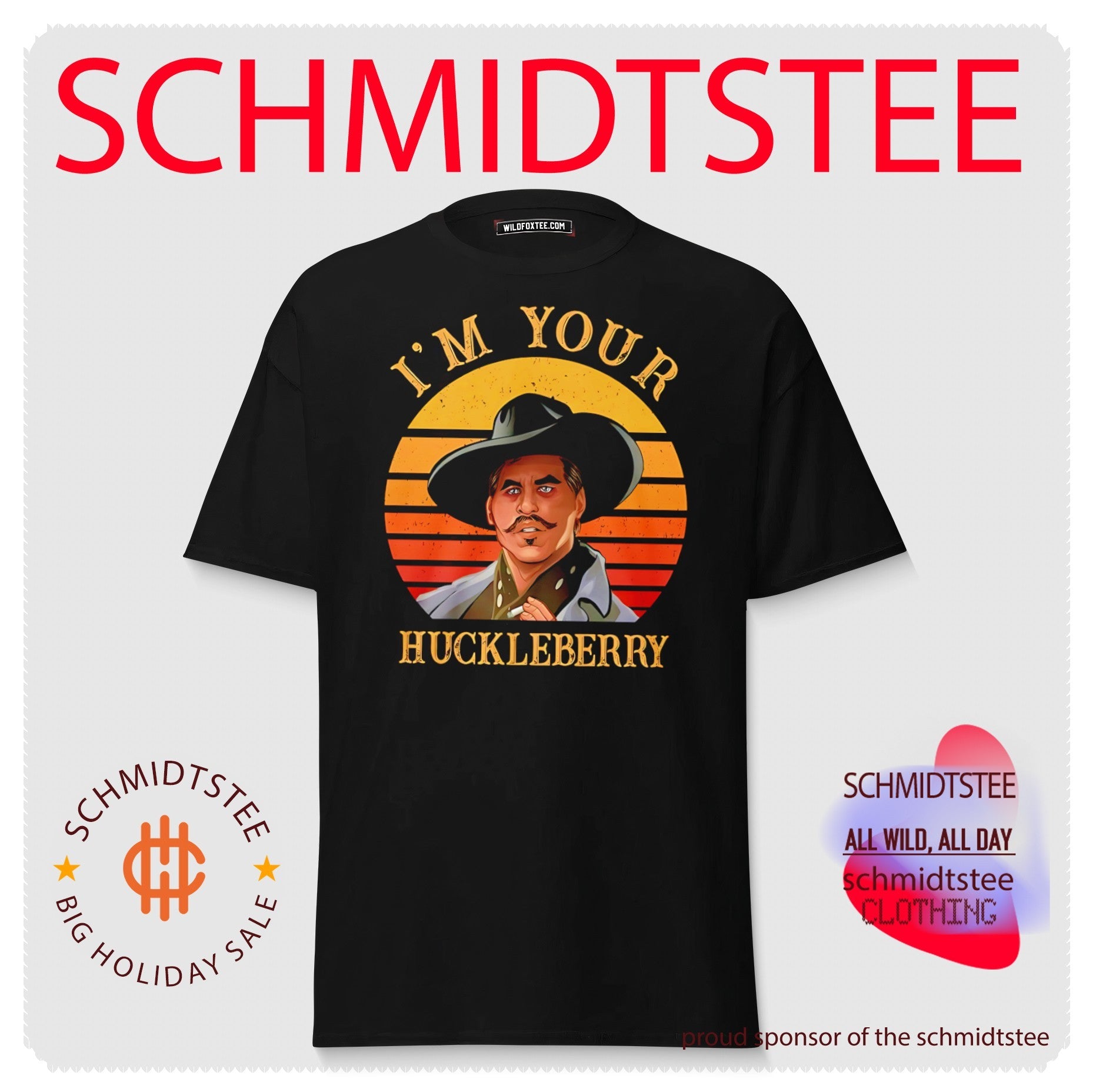 Doc Holliday I’m your huckleberry vintage shirt