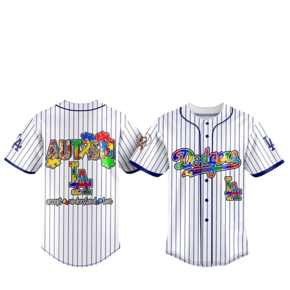 Dodgers x World Autism Awareness Day Special Jersey - Grishko.com