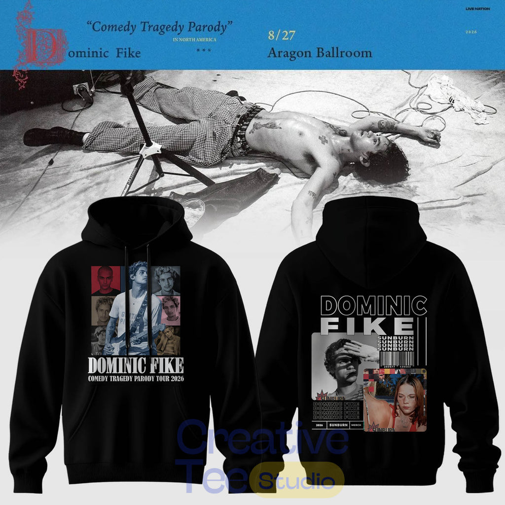 Dominic Fike Comedy Tragedy Parody Tour 2026 Special Hoodie