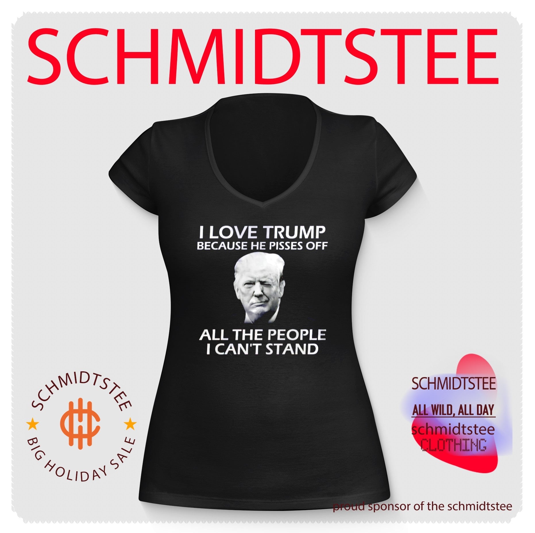 Donald Trump I Love Trump Because He Pisses off All the People I Can’t Stand shirt