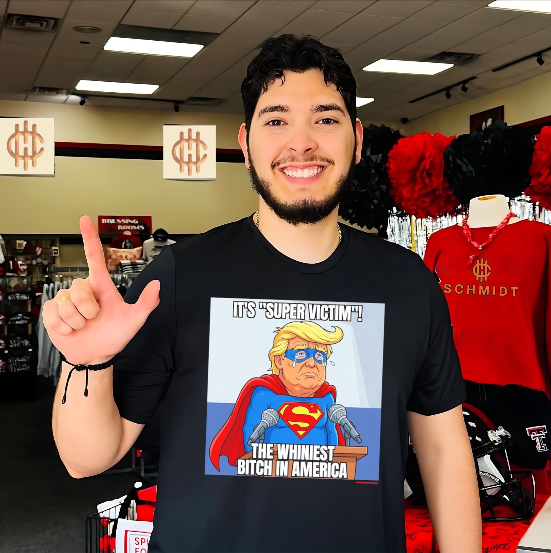 Donald Trump Super Victim Whiniest Bitch in America shirt