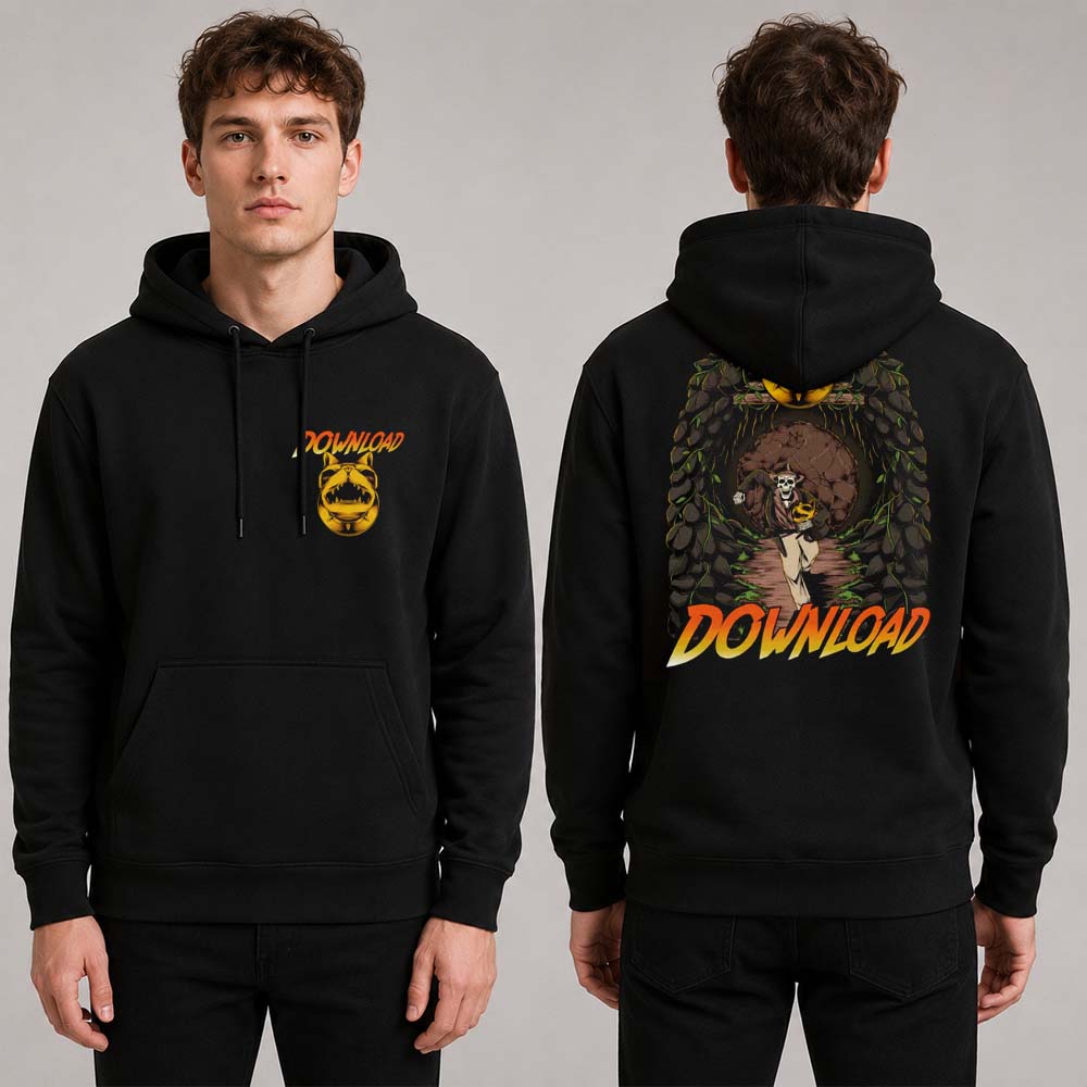 Download Festival 2026 Merch In Donnington UK From 10 To 14 June 2026 Indiana Bones Hoodie
