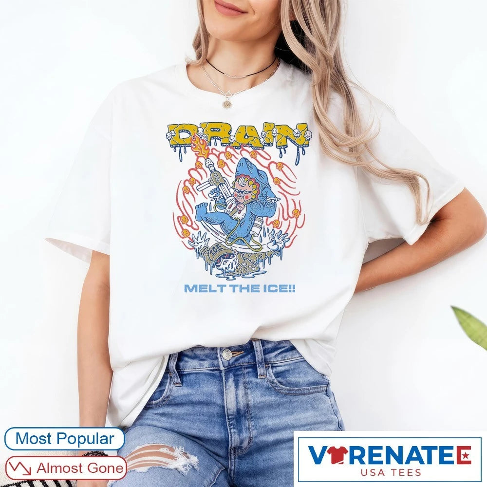 Drain 831 Band Melt The Ice shirt