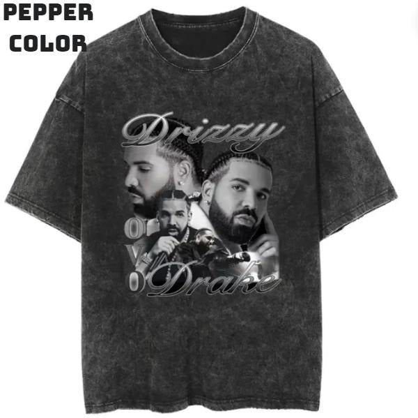 Drizzy Drake No.12 Vintage Hip Hop Clothes Man'S Harajuku Streetwear Shirt Fan Him Her Short Sleeve Shirt Shirt Trending Top Menswear T-Shirts
