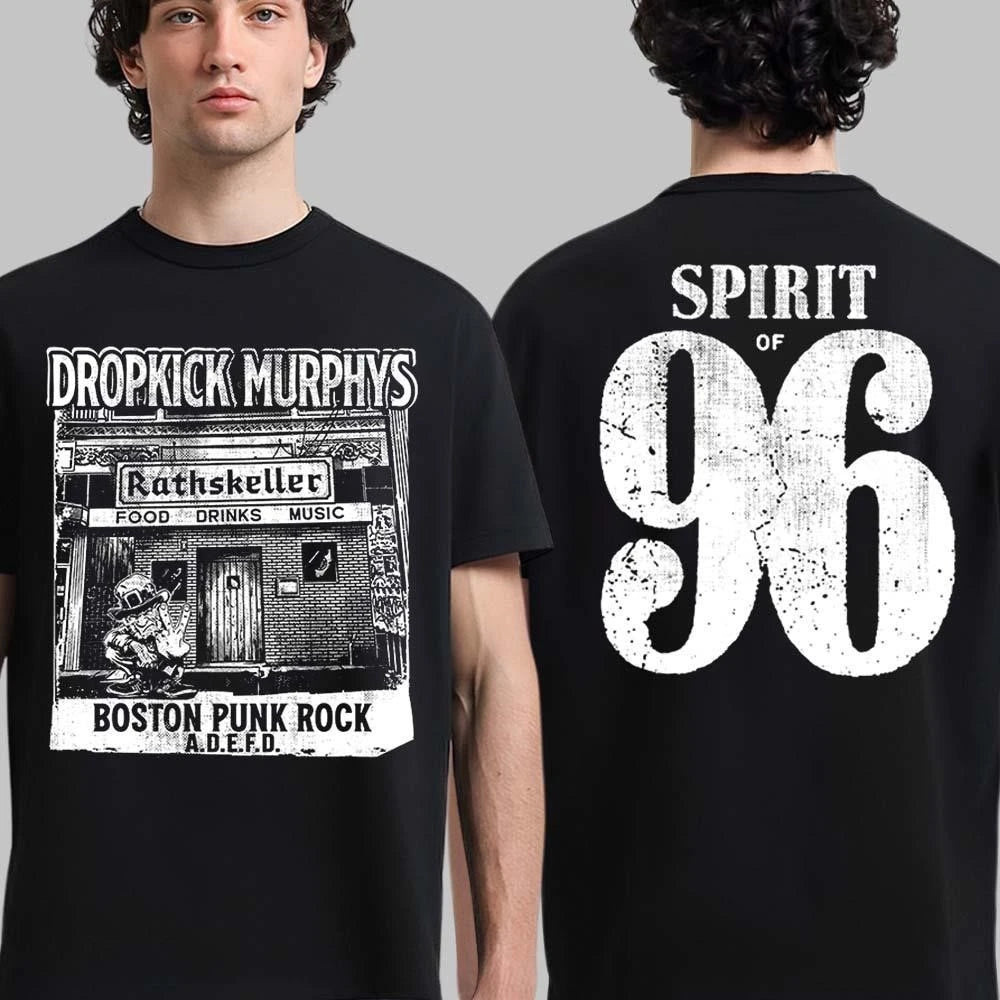 Dropkick Murphys Ft Haywire New England Forever Split Album Merch Rathskeller 96 T Shirt