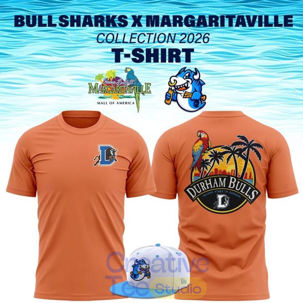 Durham Bulls Bull Sharks x Margaritaville 2026 T-Shirt