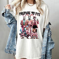 Easter Peep Prepare Dye Easter Chibi Shirt Horror Movie Retro Easter Horror Easter Easter Day T-Shirts