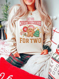 Eating Cookies Two Pregnancy Announcement Maternity Gender Reveal Jumper New Mom Baby T-Shirts