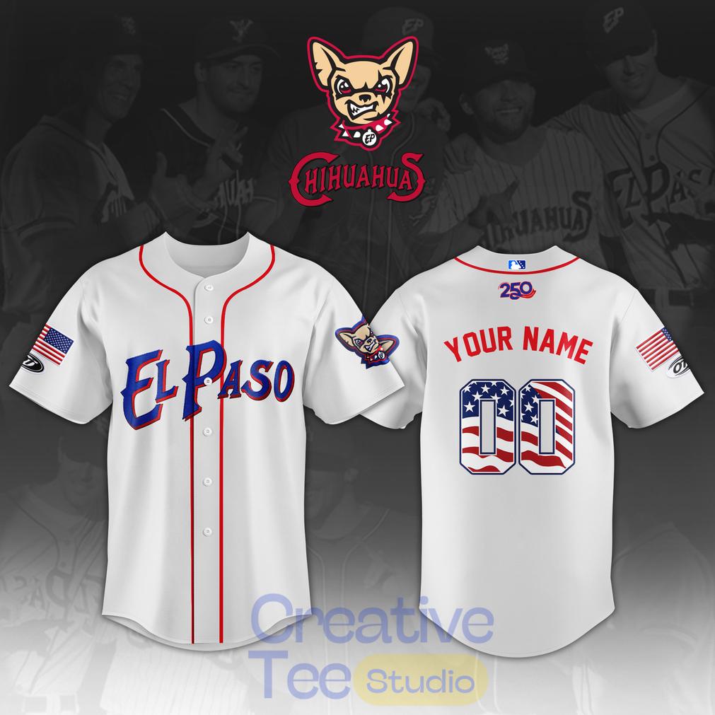 El Paso Chihuahuas 2026 4th of July 250th Jersey
