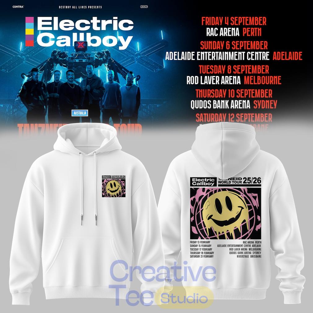 Electric Callboy TANZNEID World Tour 2026 Hoodie