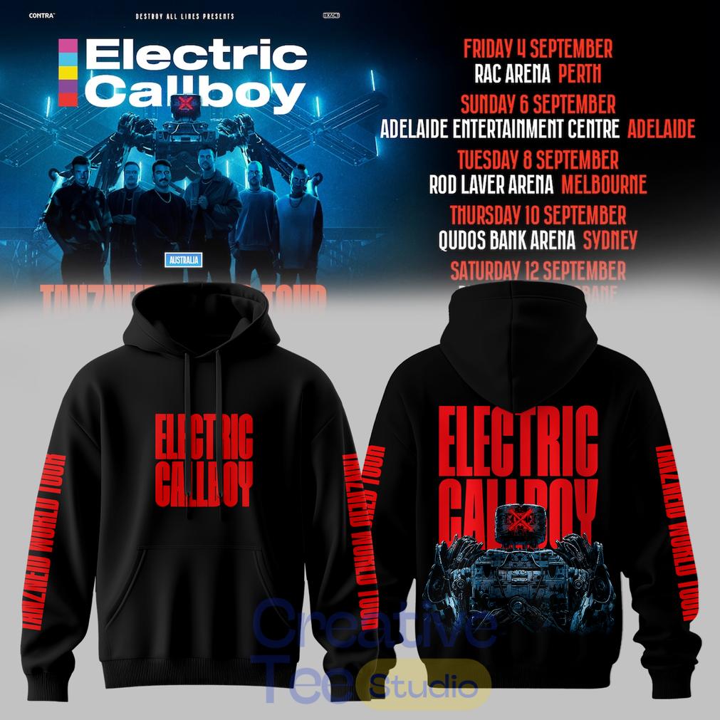 Electric Callboy TANZNEID World Tour 2026 Hoodie