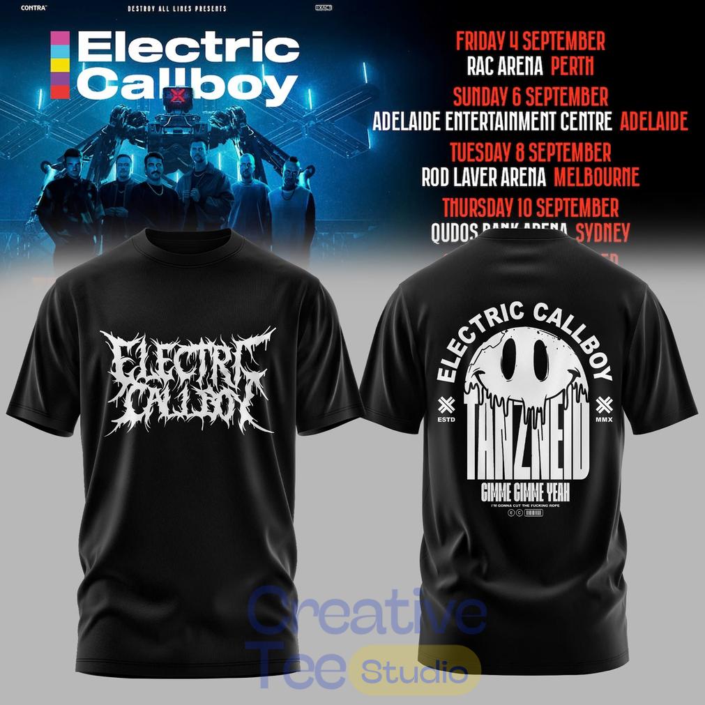 Electric Callboy TANZNEID World Tour 2026 T-Shirt