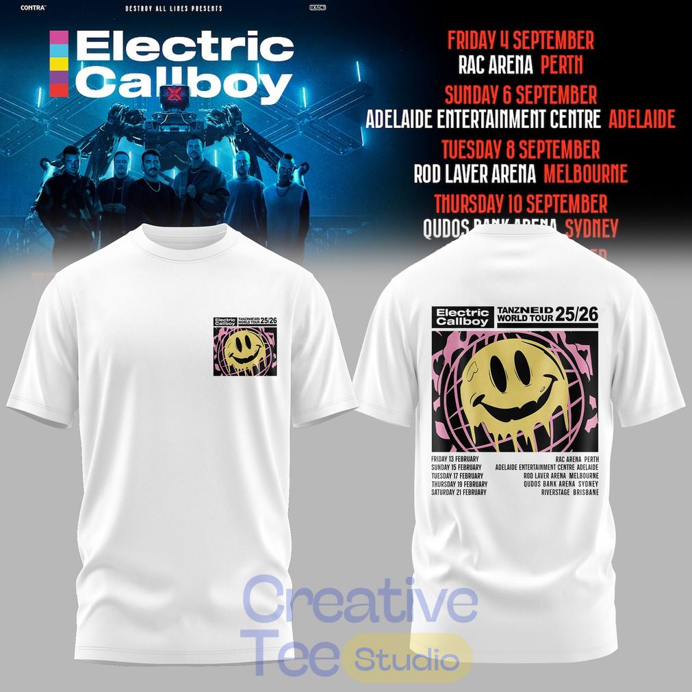 Electric Callboy TANZNEID World Tour 2026 T-Shirt