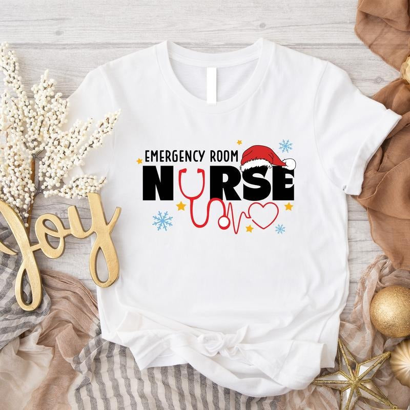 Emergency Room Nurse Shirt ER Nurse Crew Emergency Department ER Nurse Matching Squad Hospital T-Shirts