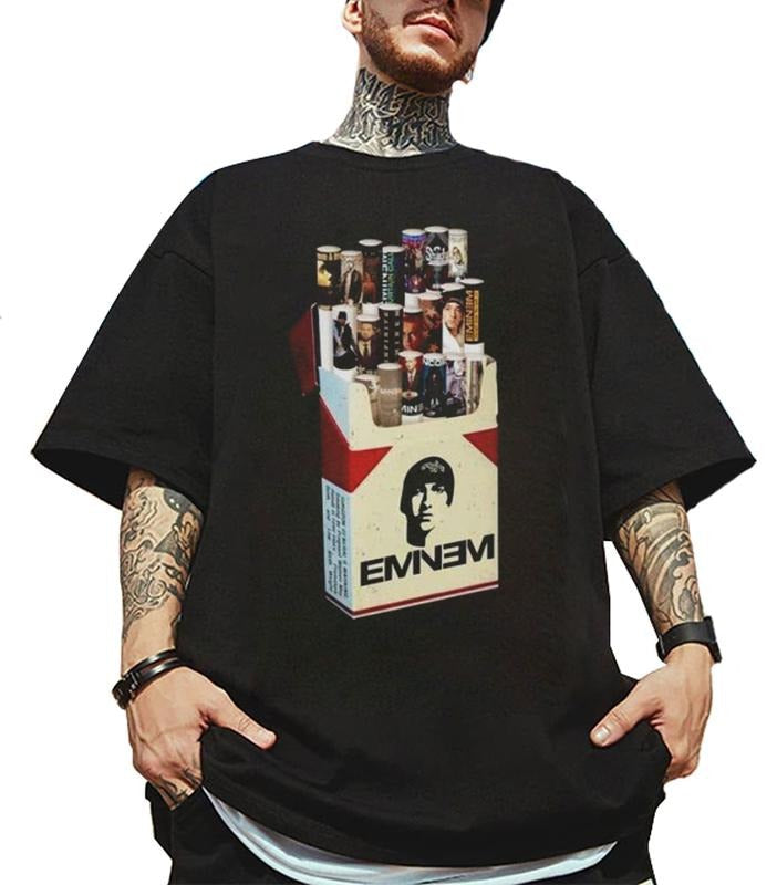 Eminem C.I.G..R.E.T.T.E List Albums Shirt Eminem Hip Hop 90s Shirt Hip Hop Legends Shirt Rapper Rapper Shirt Fan 90s Hip Hop T-Shirts