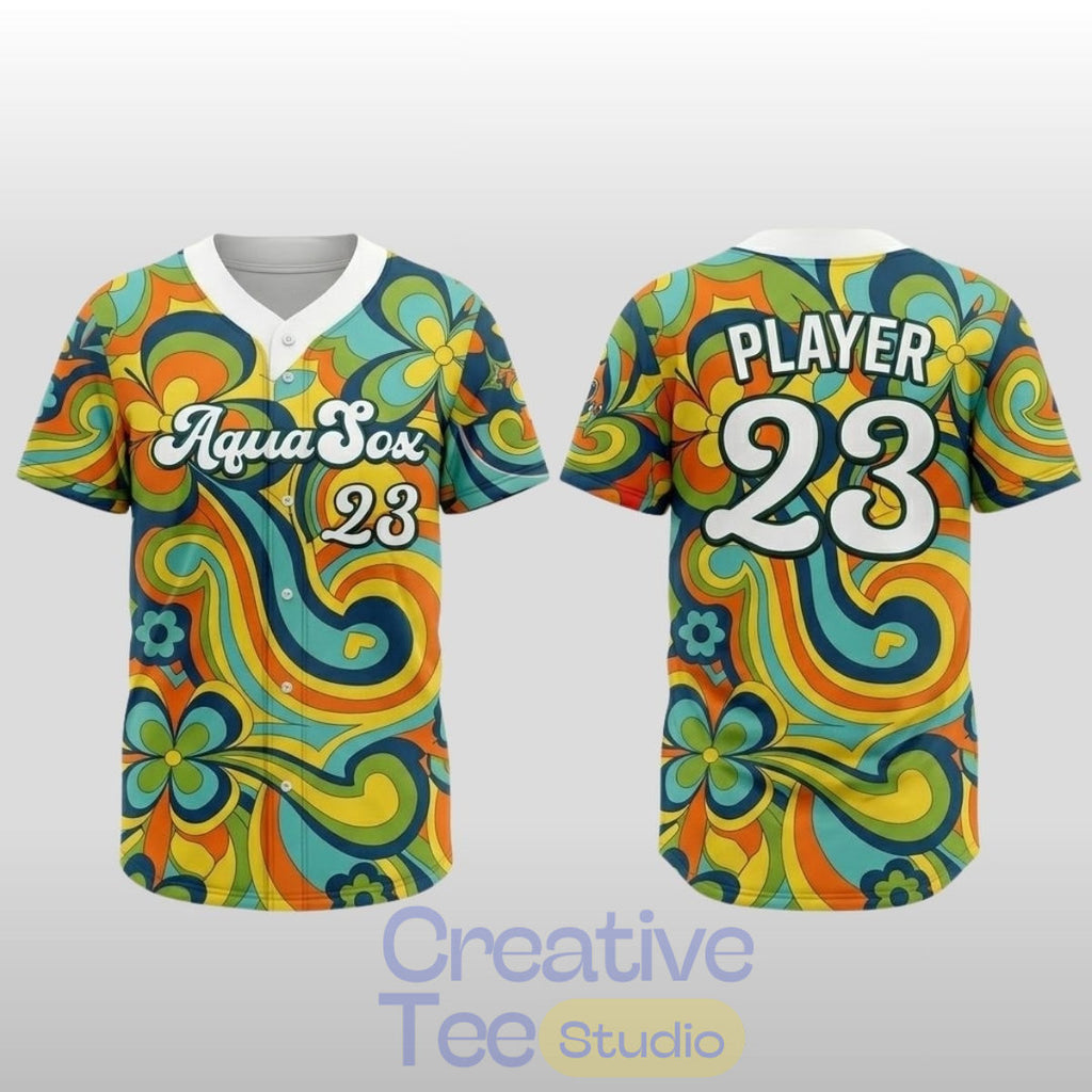 Everett AquaSox Frog Stock Jersey