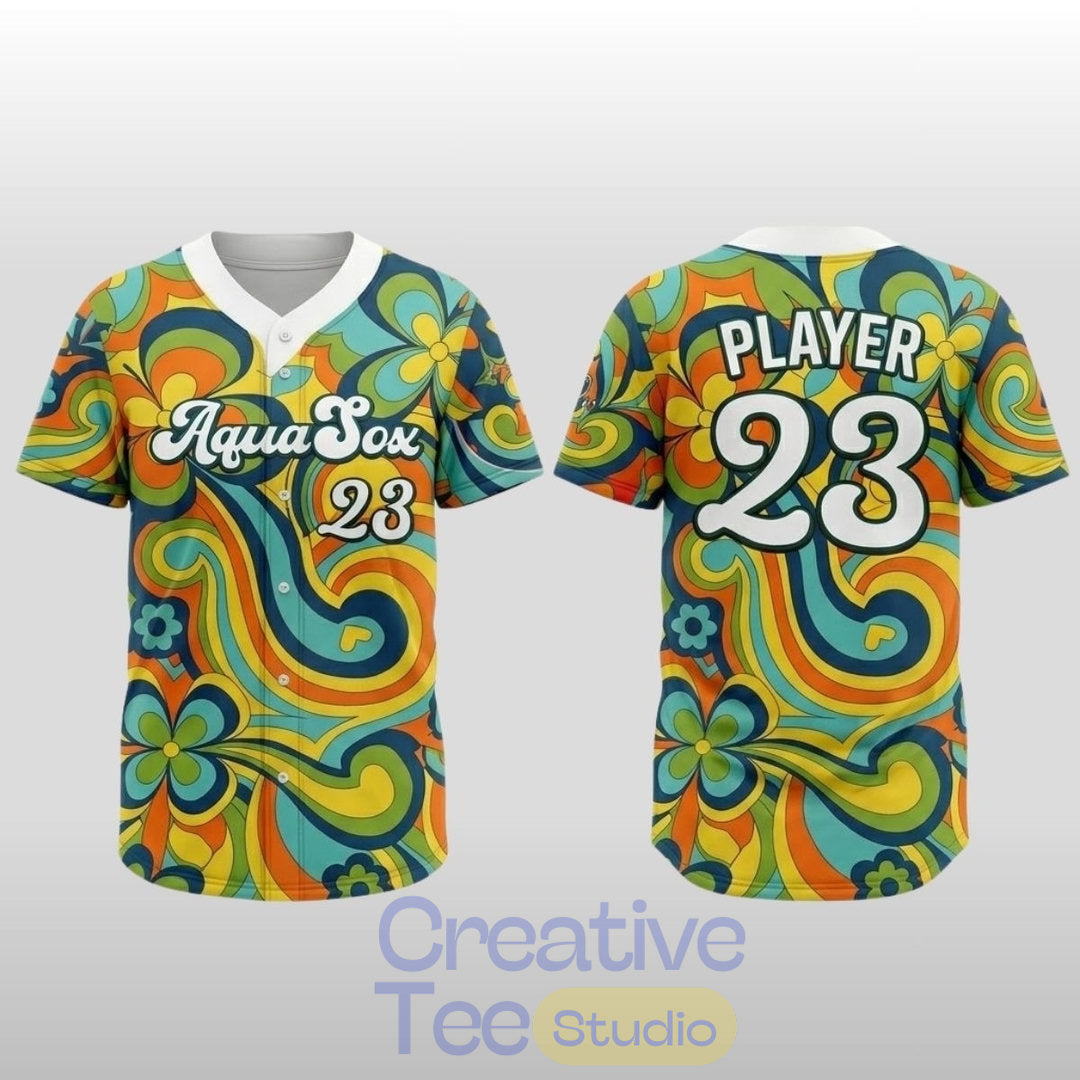 Everett AquaSox Frog Stock Jersey