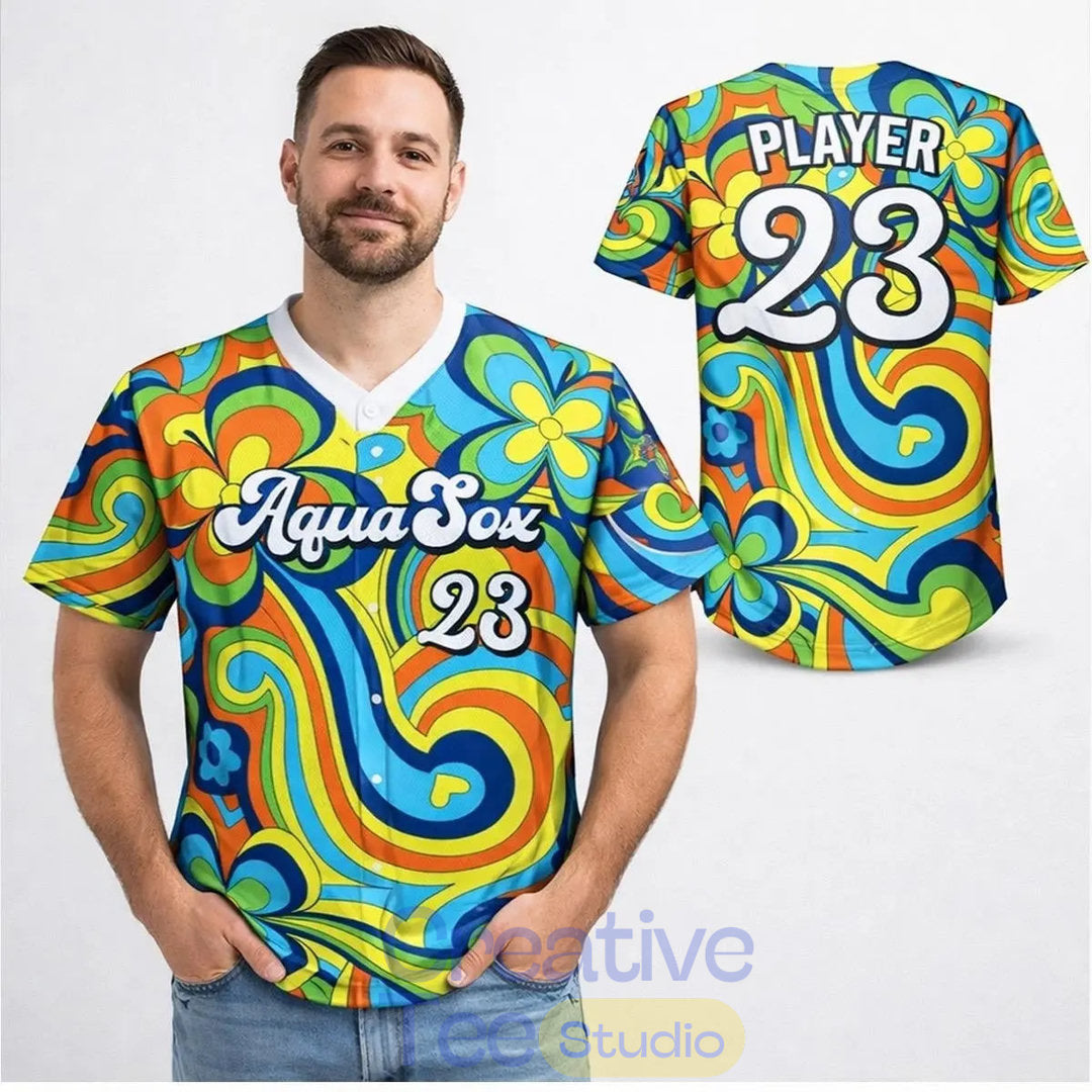 Everett AquaSox Frog Stock Jersey