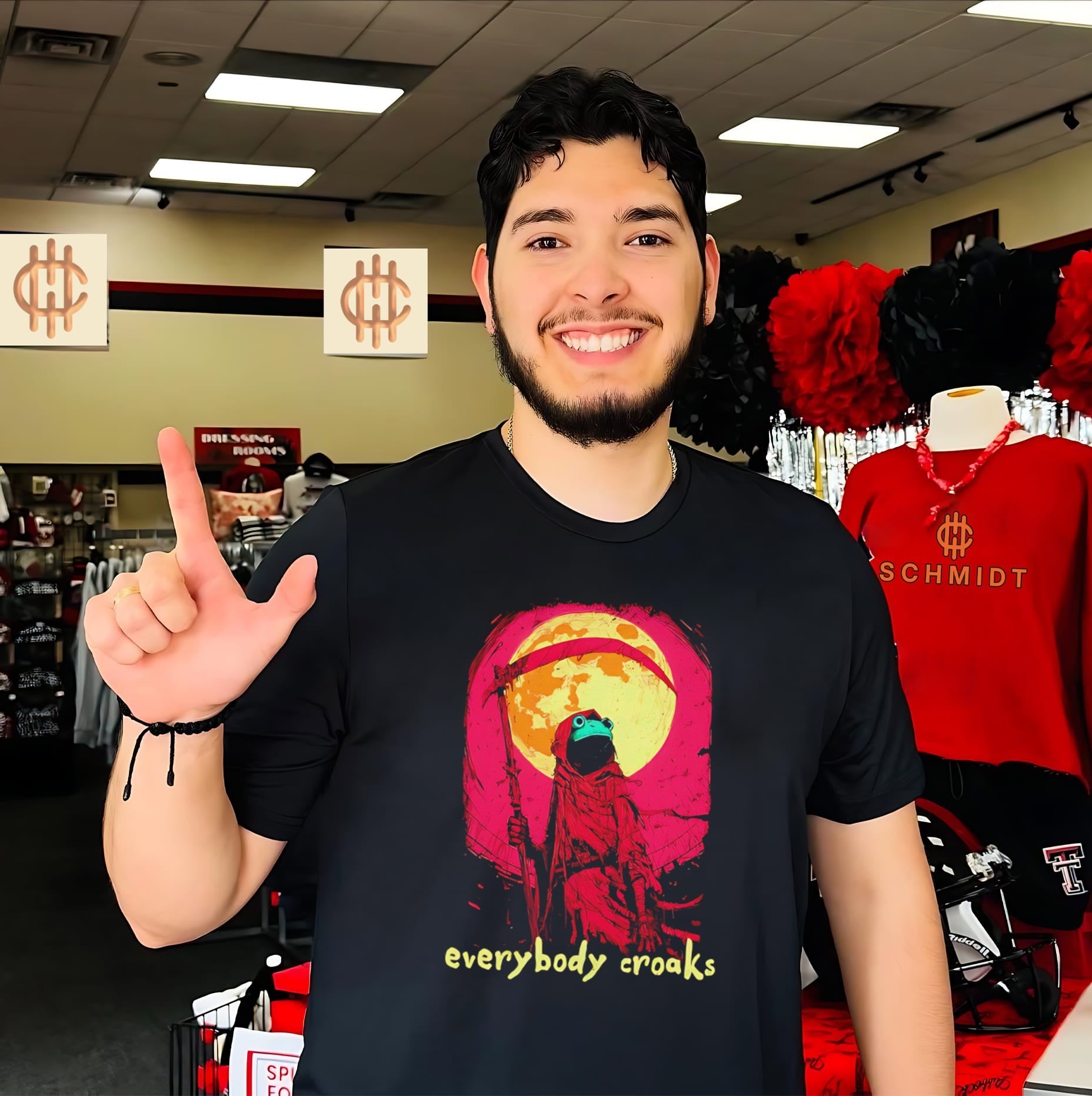 Everybody croaks vintage shirt