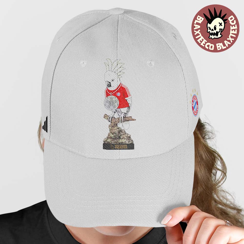 FC Bayern Munchen 35 Deutscher Meister 2026 Bundesliga Champions Adidas Cockatoo Cap Hat Snapback