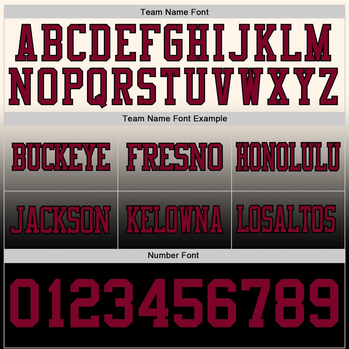 Custom Cream Maroon-Black Authentic Fade Fashion Football Jersey