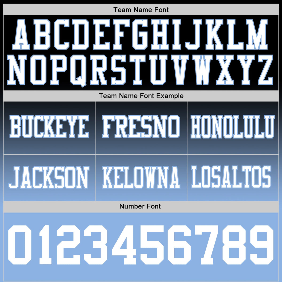 Custom Black White-Light Blue Authentic Fade Fashion Football Jersey