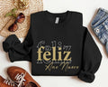 Feliz Ano Nuevo Happy New Year Spanish Merry Family Matching Xmas Feliz Navidad T-Shirts